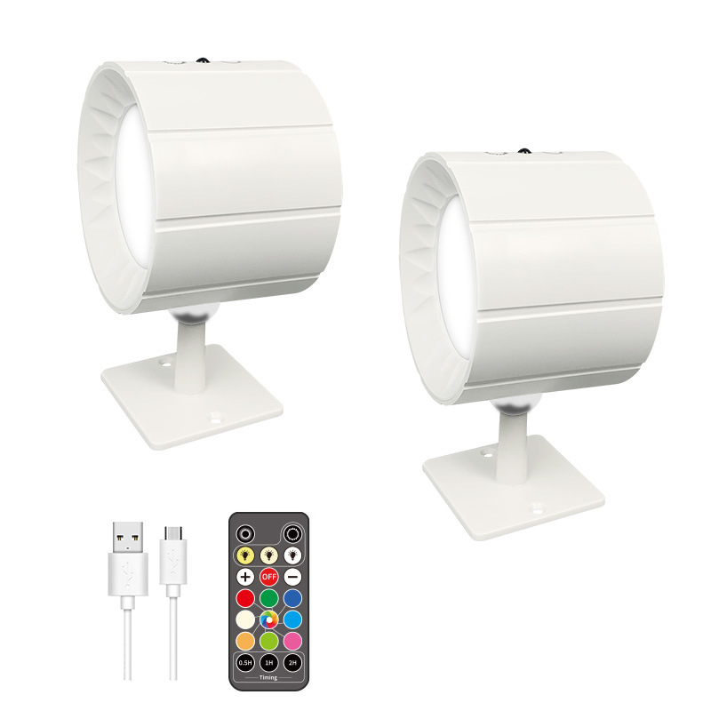 RGBW-White (2 lights 1 remote control)