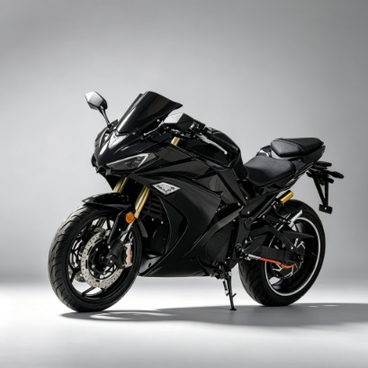 Cross-border foreign trade wholesale Big Python R3 replica racing electric motorcycle, high-power 5000W 72V motorbike for delivery riding
