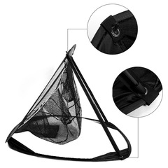 Manufacturer's Hot Selling Golf Practice Net Cutting Club Net Golf Net Flat Steel Folding Ball Collection Net Golf Practice