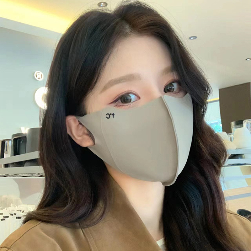 2025 New Autumn and Winter Thickeneded Warm Collagen Mask Fashionable Breathable Mask Slimming Look Stereo Korean Version Exquisite
