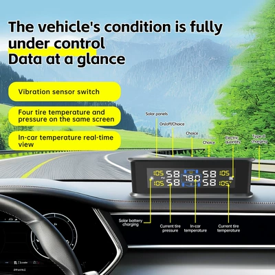 T15 solar tire pressure Tire pressure monitoring system