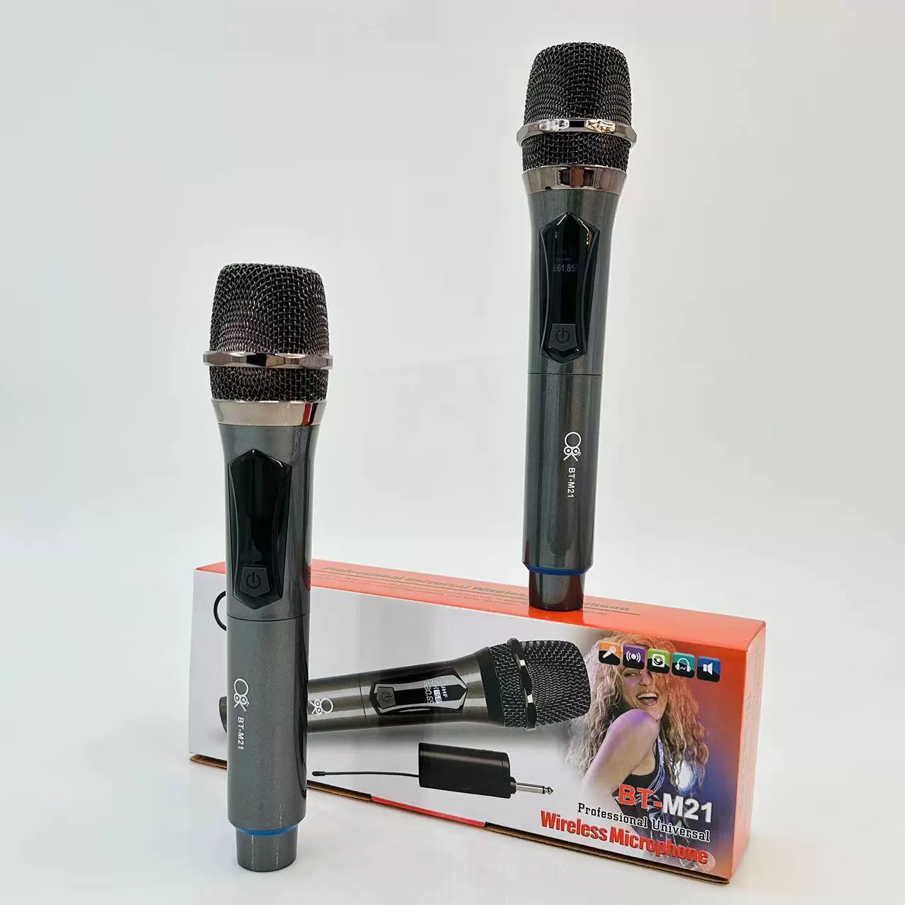 厂家批发KTV无线麦克风家用唱歌直播户外音响功放演出话筒