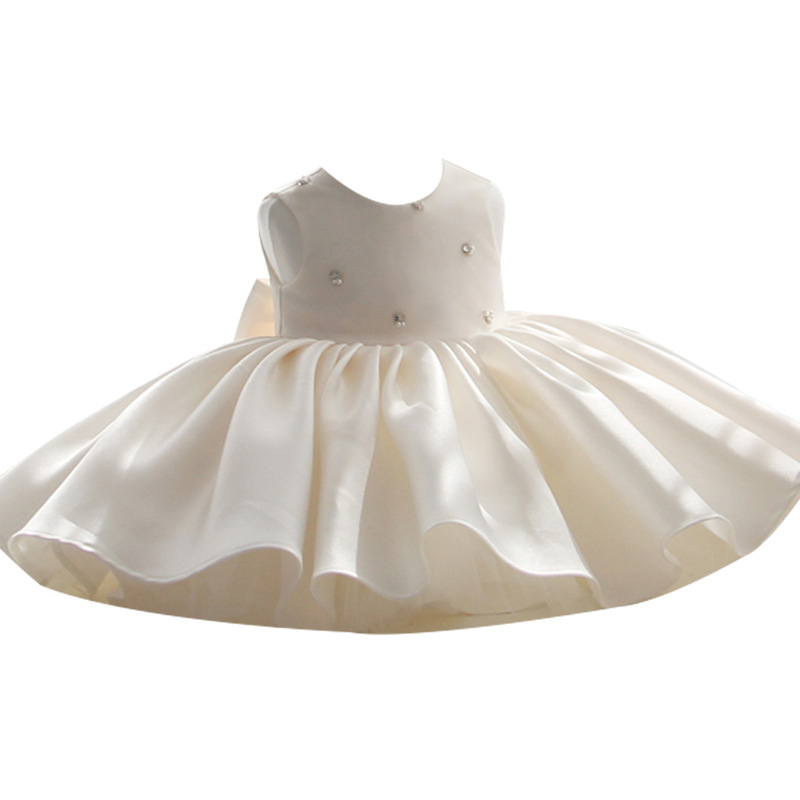 Abito da principessa con tutù per bambine, vestito primaverile per bambine, elegante completo per il compleanno delle neonate, abito da sera per il primo anno._voghion.com