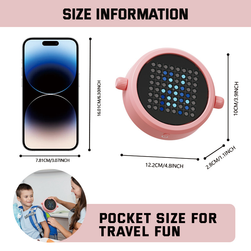 Máquina de bolsillo roja