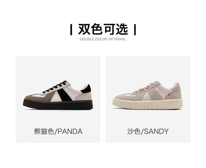 Giày sneaker nam kiểu Đức cổ thấp đế dày tăng chiều cao, giày thể thao casual thoáng khí — 8767 màu đen, 8767m màu chi tiết 8