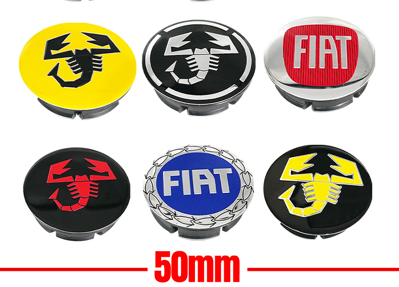 Suitable for FIAT Abarth 500 Marea Multipl Zhiyue Feixiang wheel hub cap center cover