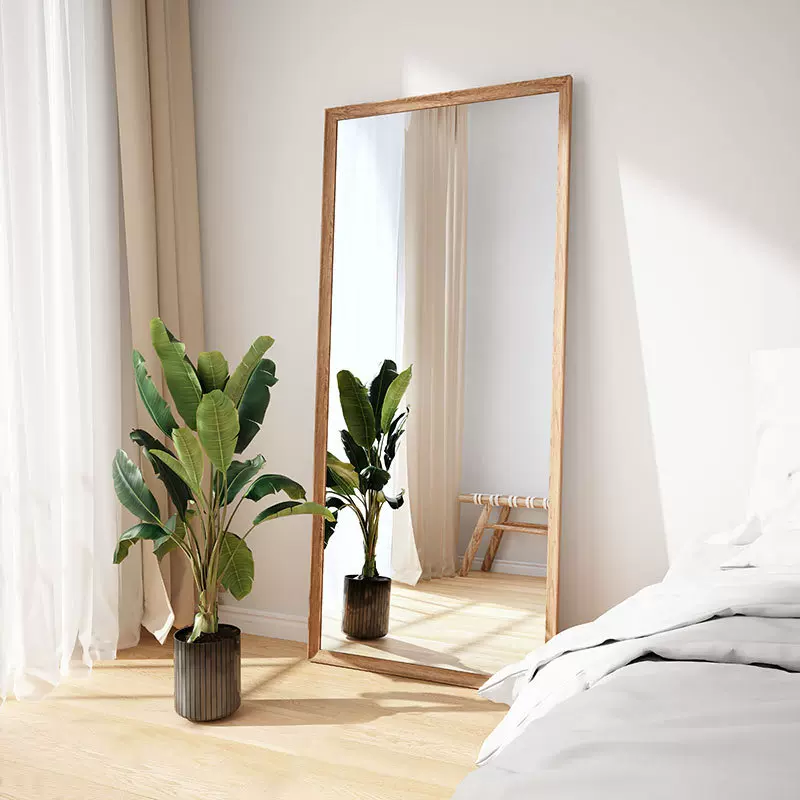 落地镜全身现代简约ins家用卧室试衣镜挂墙厂家批发服装店穿衣镜