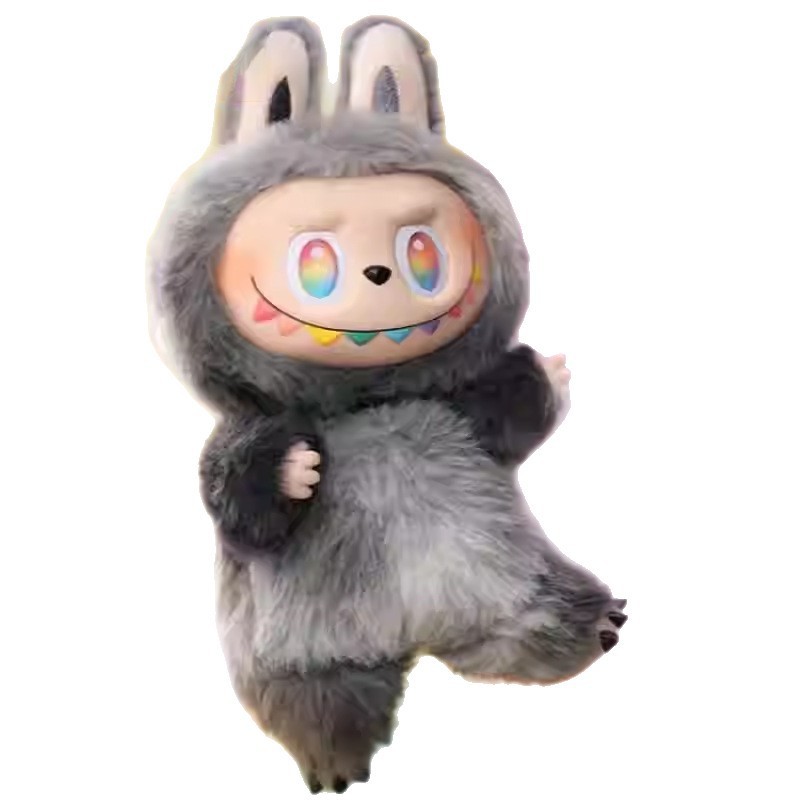 バブルマート LABUBU シットパーティーシリーズ マカロン 第2世代 ラブブ ビニールぬいぐるみ ブラインドボックス ラブブ|undefined