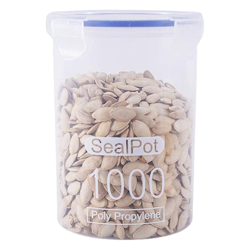 Huisi grado alimenticio sellado frasco cocina refrigerador preservación almacenamiento caja de almacenamiento de plástico tarro sub-embalaje granos tarro