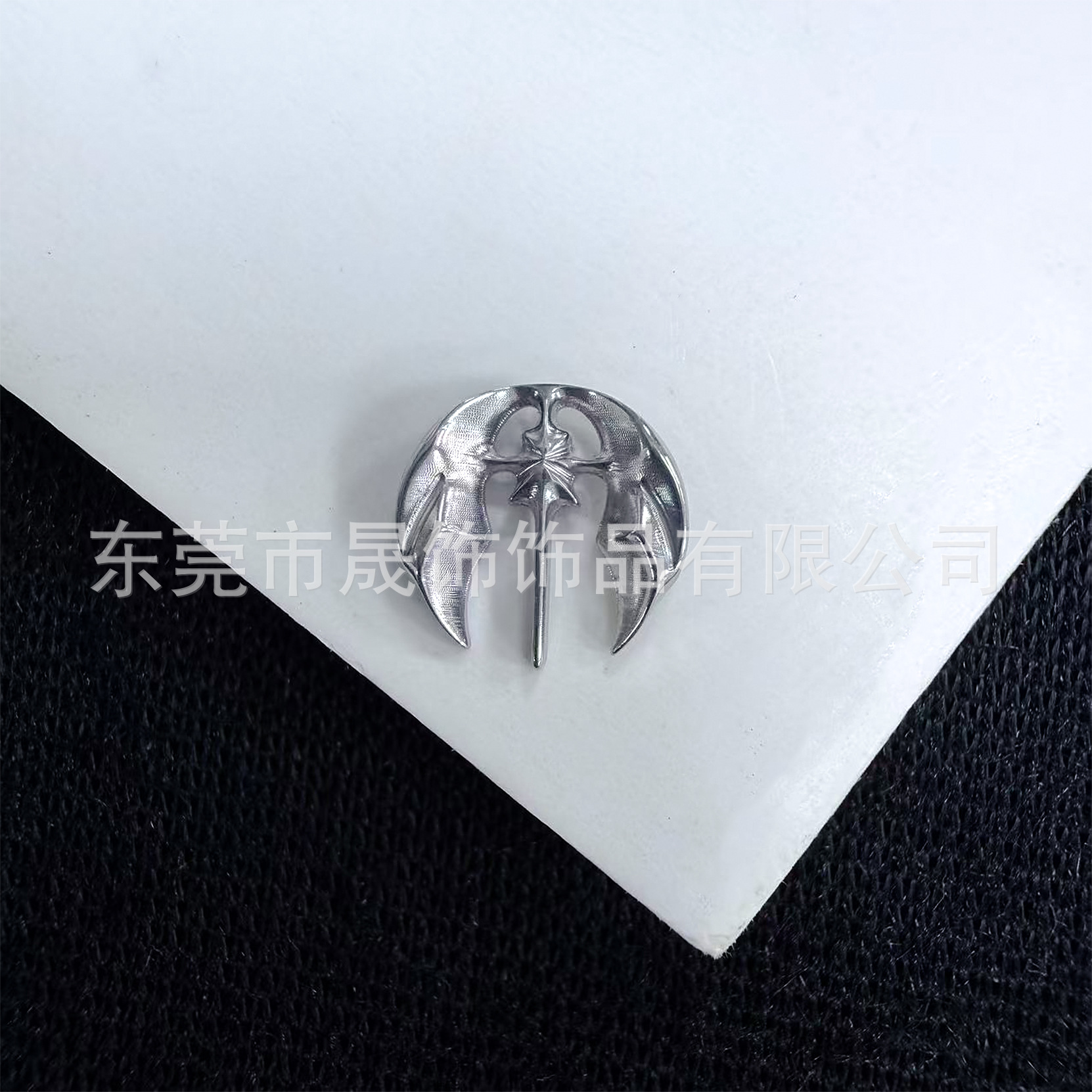 F136 Titanium Alloy 天使之翼 Ear Stud 精雕弧面0.9牙 Helix Cartilage Stud G23 Titanium Internal Thread Piercing Jewelry