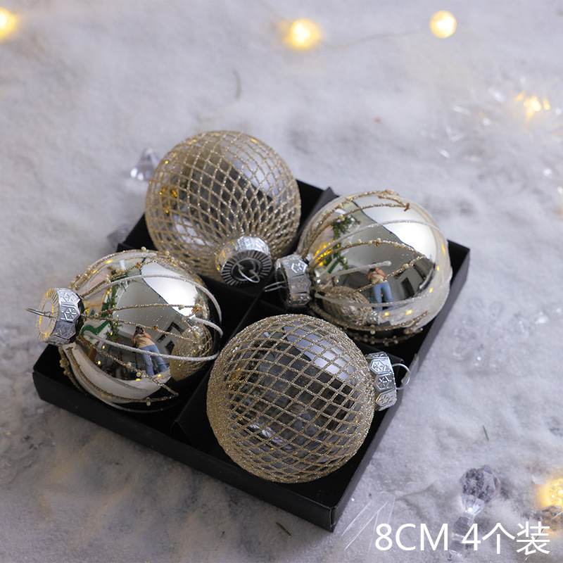新品クリスマスボールカラーボールアメリカンインズボールクリスマス装飾品6cm風クリスマスツリー装飾ペンダント|undefined