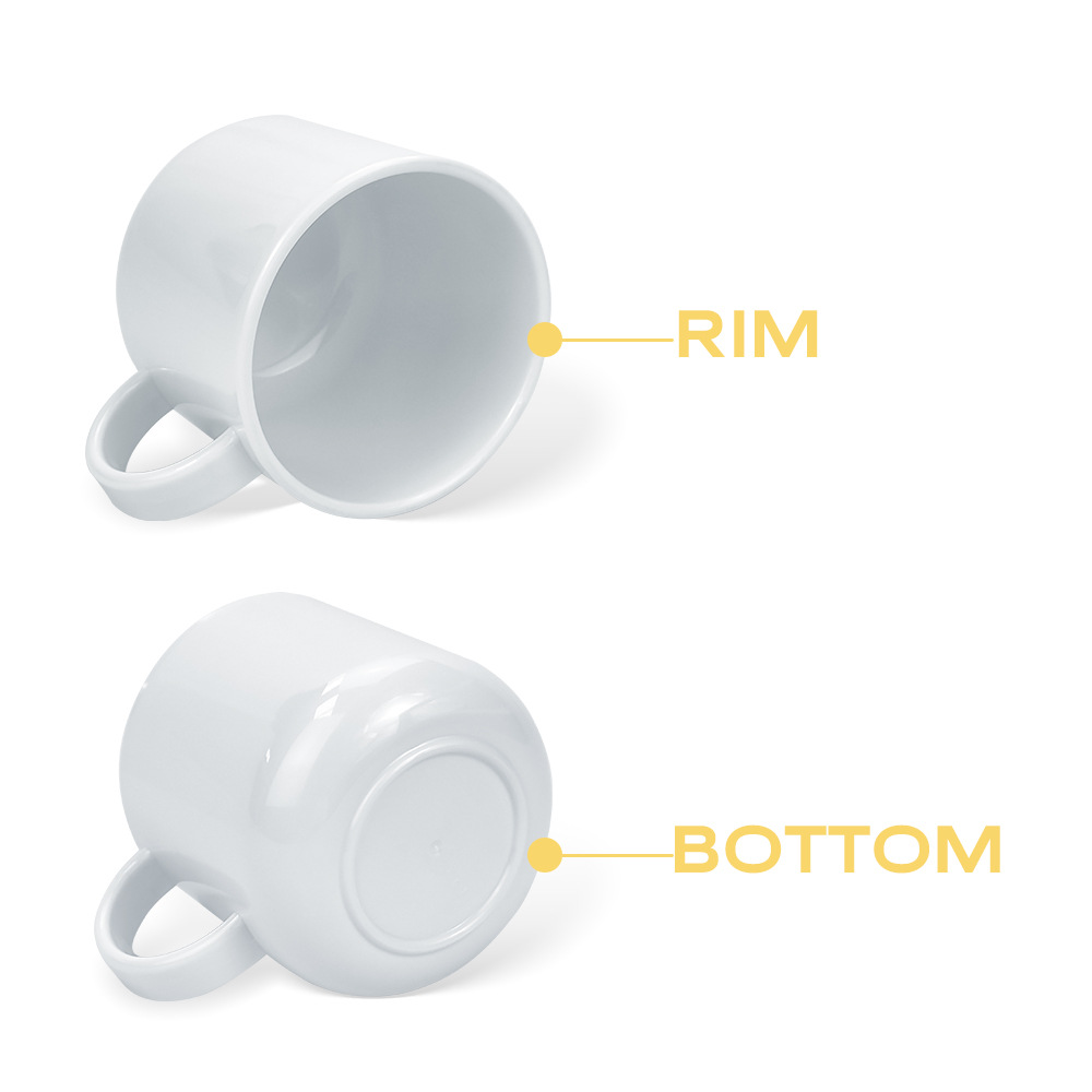 Nuevo producto transferencia térmica colorido material de taza de plástico al por mayor