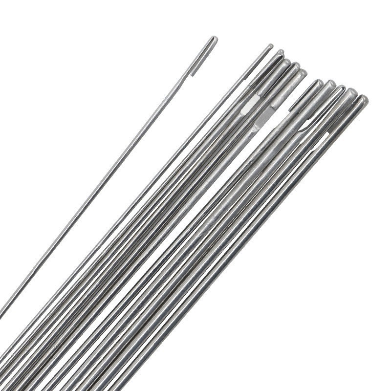 Lead through beads crochet crystal beads crochet side opening long handmade jewelry necklace beading needle