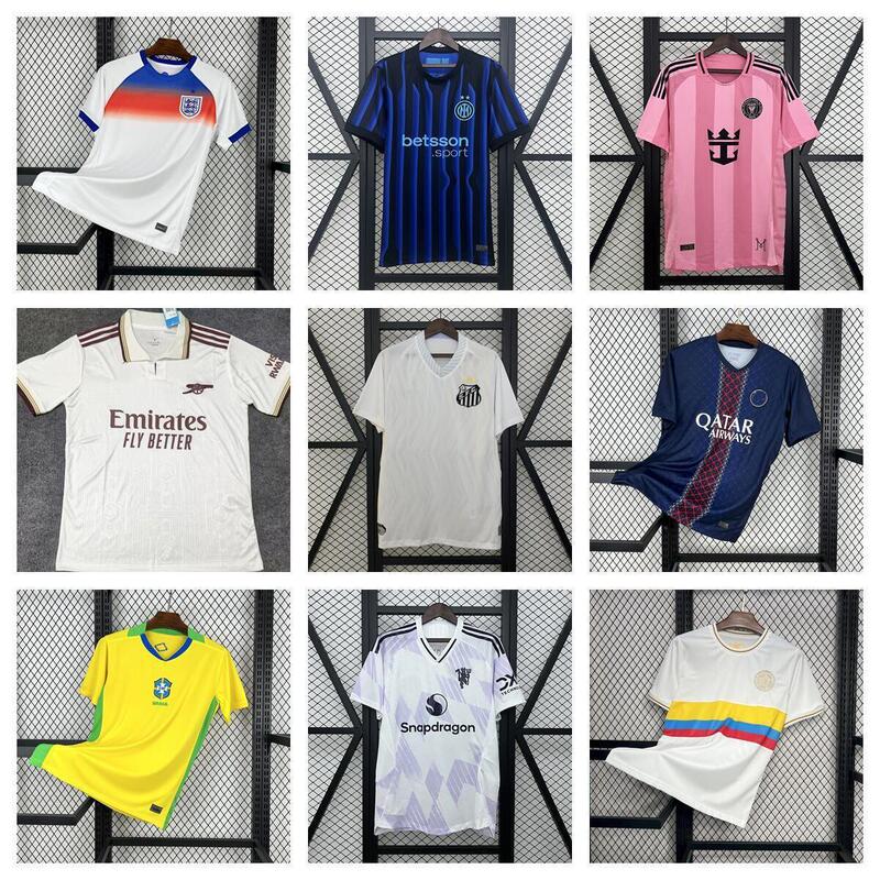 2526 Season New Soccer Jerseys Arsenal Real Madrid Morocco Barcelona Brazil Ac Thai Version Tops