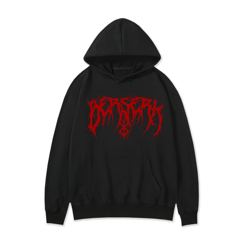 Swordwind Legend Anime Periférico Suéter con capucha Marca Warrior Segunda dimensión Sudadera con capucha suelta casual europea y americana