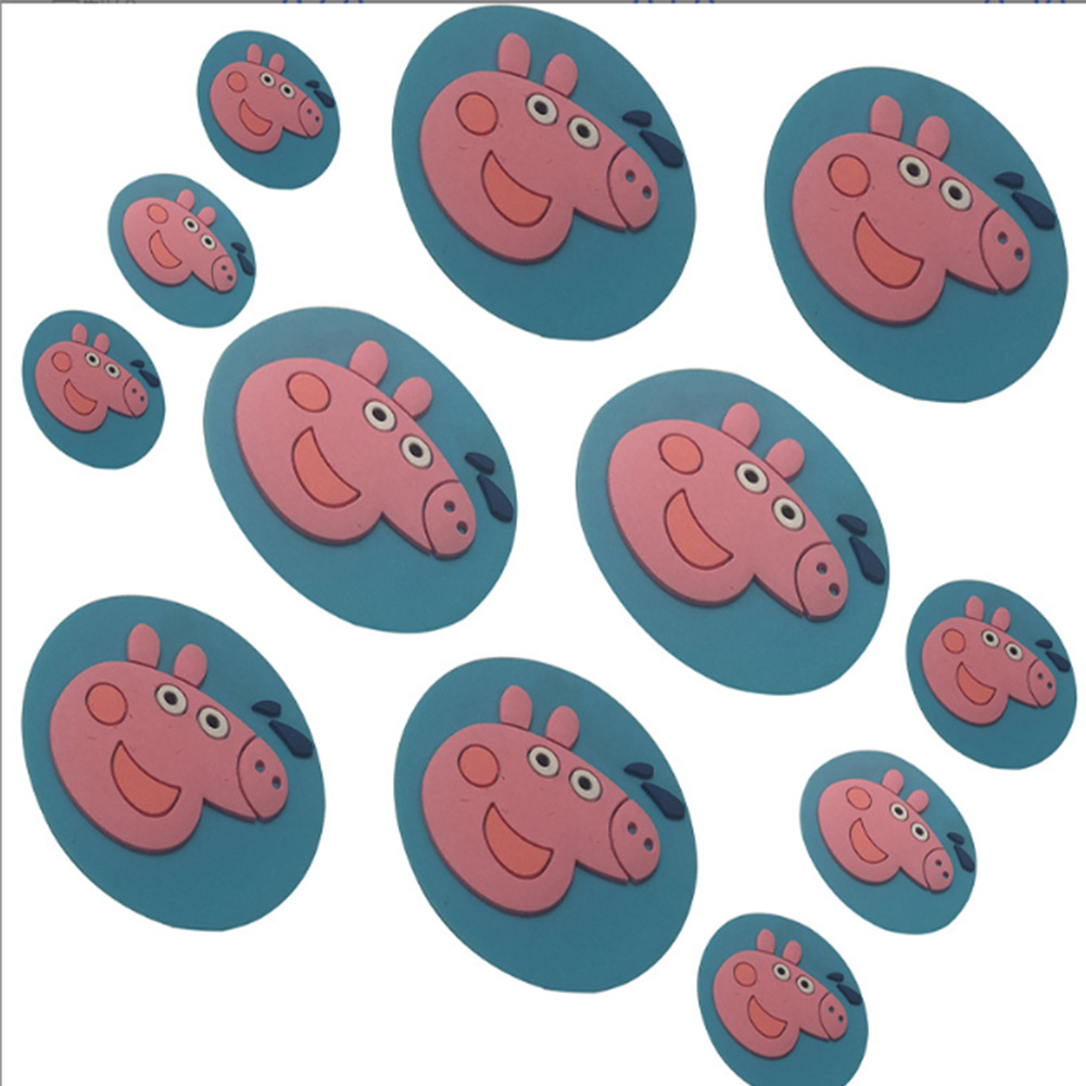 厂家生产滴胶PVC反光标3D硅胶软胶商标橡胶胶章透明滴塑服装做