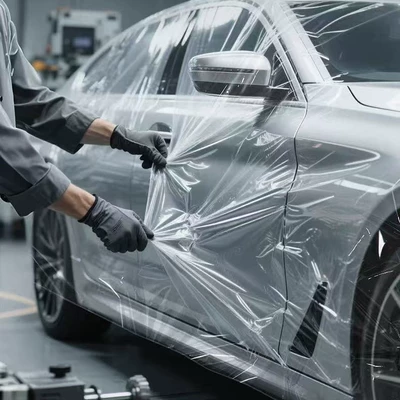 Car clothing Transparent Plastic Film Protective Car