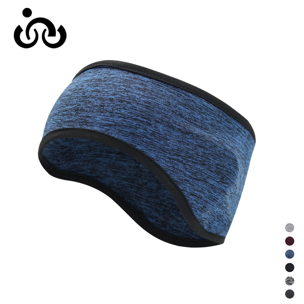 Amazon autumn and winter fleece outdoor ear protection hair band Sports running riding warm cold-proof headgear forehead protection headband