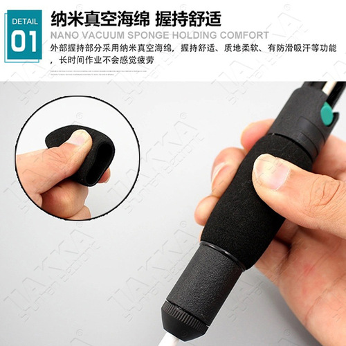 Replaces Baogong dp-366d manual powerful double-ring desoldering device CJ-101 desoldering pump desoldering device desoldering gun