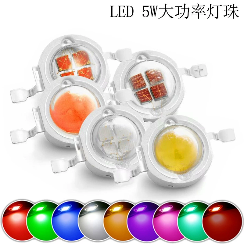 Source lumineuse LED, lampe de poche, éclairage, plafonnier, 1W, 3W, haute puissance
