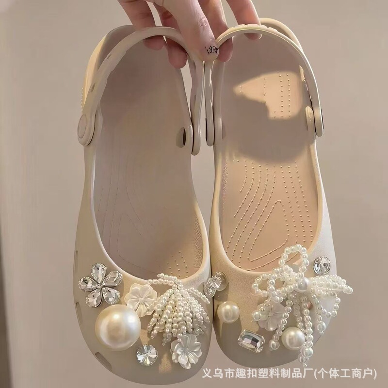 New ballet clog accessories, decorative shoe charms, high-end embellishments, Mary Jane shoe buckles, DIY shoe buckles