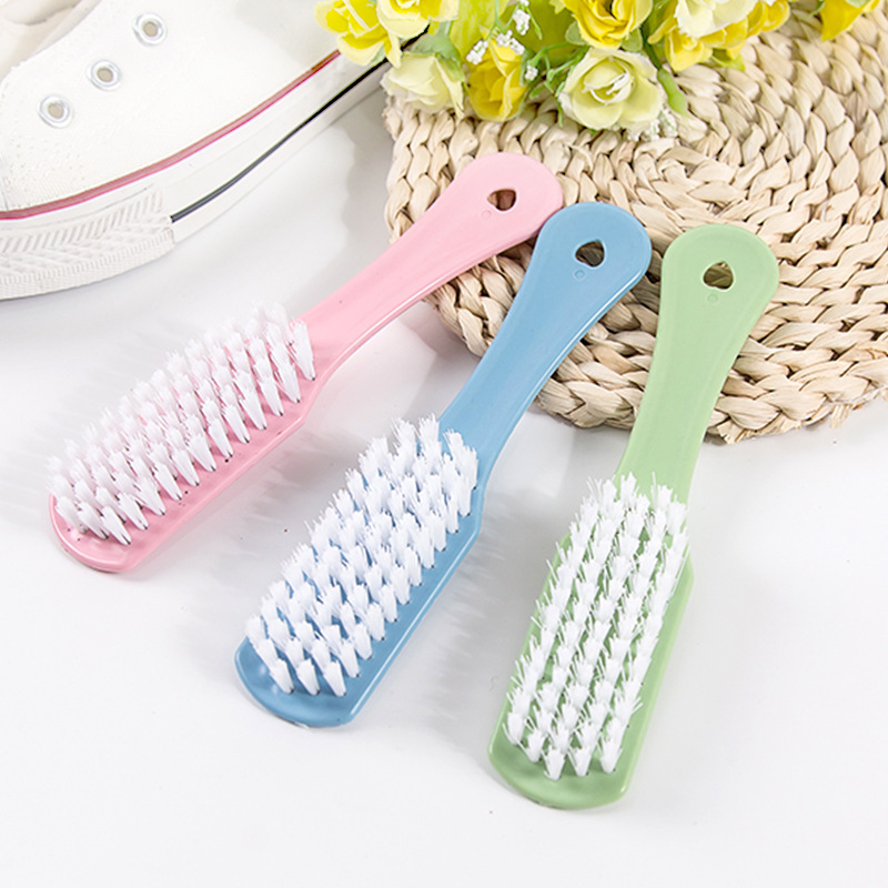 Small products plastic small brush stain removal laundry brush shoes cleaning brush soft bristle shoe brush clothes shoe brush