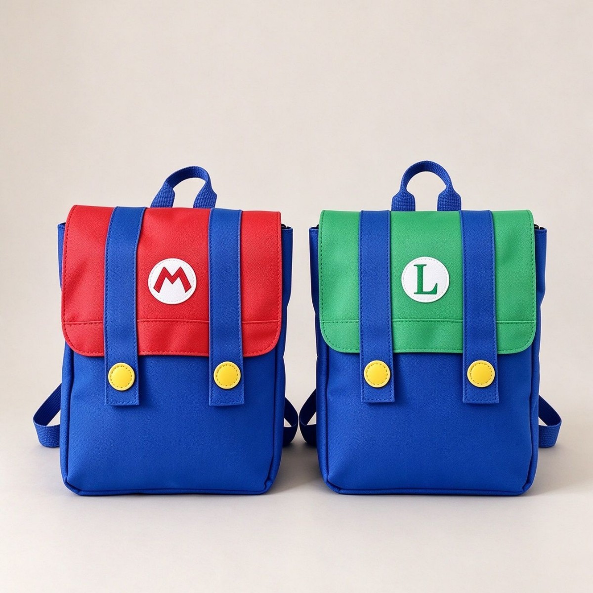 New Korean-Style Mary Color-Blocked Oxford Cloth Children's Backpack Cartoon Kindergarten Activity Gift Small School Bag