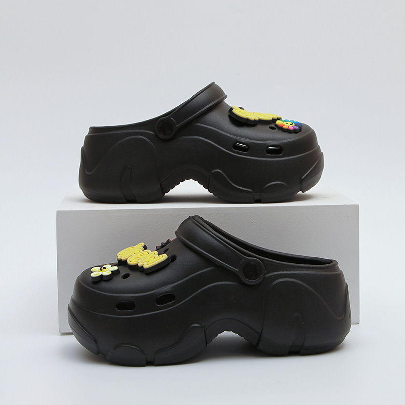 검은 일곱 색깔의 꽃