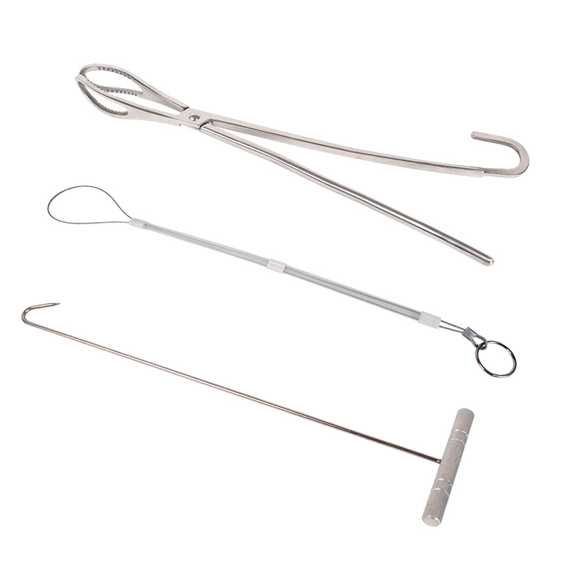 Cerdo Cuerda de ayuda al parto veterinaria Gancho de ayuda al parto Pinza de ayuda al parto Pinzas de ayuda al parto Herramienta de ayuda al parto distocion artefacto removedor de cerdo