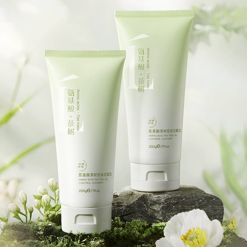 Аминокислоты чайного дерева очищающее масло Очищающее молочко 200 г Никотинамид Антиоксидантное масло освежающее очищающее средство для лица оптом