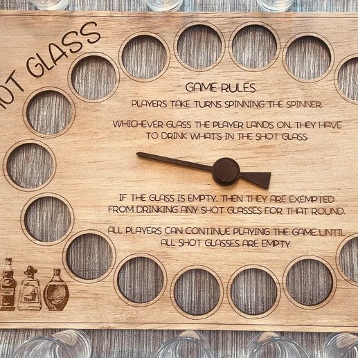 맥주 비행 보드 음주 게임