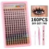DIY-SET-740, розовый (двусторонний клей, пинцет с острым носиком, маленькая кисточка)