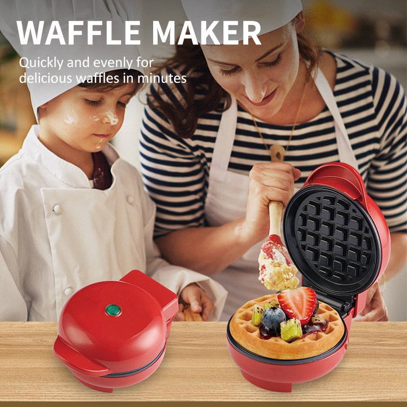 110V cross-border generation waffle machine US gauge breakfast machine double-sided heating sandwich machine WAFFLE MAKER