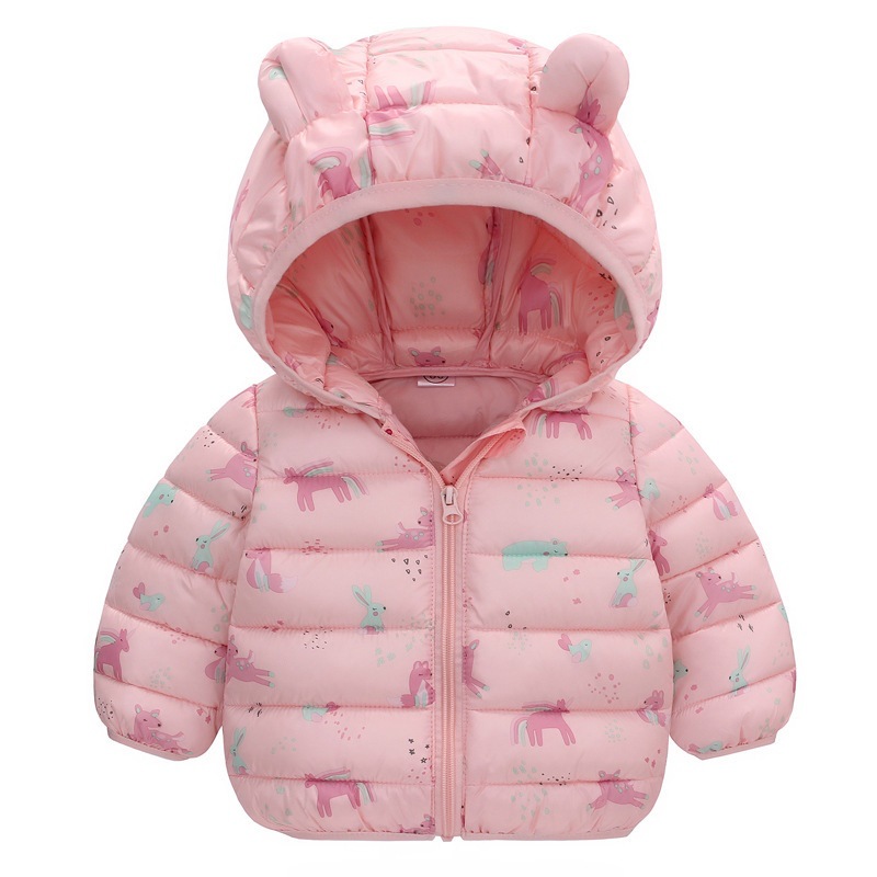 Niños y niñas fuera de temporada Ropa acolchada de algodón para niños abrigo de algodón para bebés de invierno 2024 Chaqueta acolchada de algodón para bebés engrosada de estilo occidental ropa para niños
