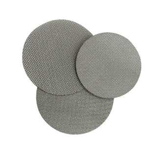 Factory supply gas uniform separator 316L laminated pressing multilayer sintered mesh sintered sheet sintered mesh