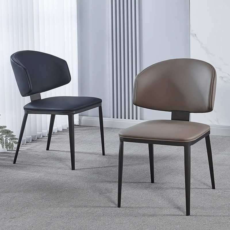 Silla de comedor moderna y simple silla de comedor de lujo ligera silla de comedor silla de mahjong confortable silla de recepción silla de hotel
