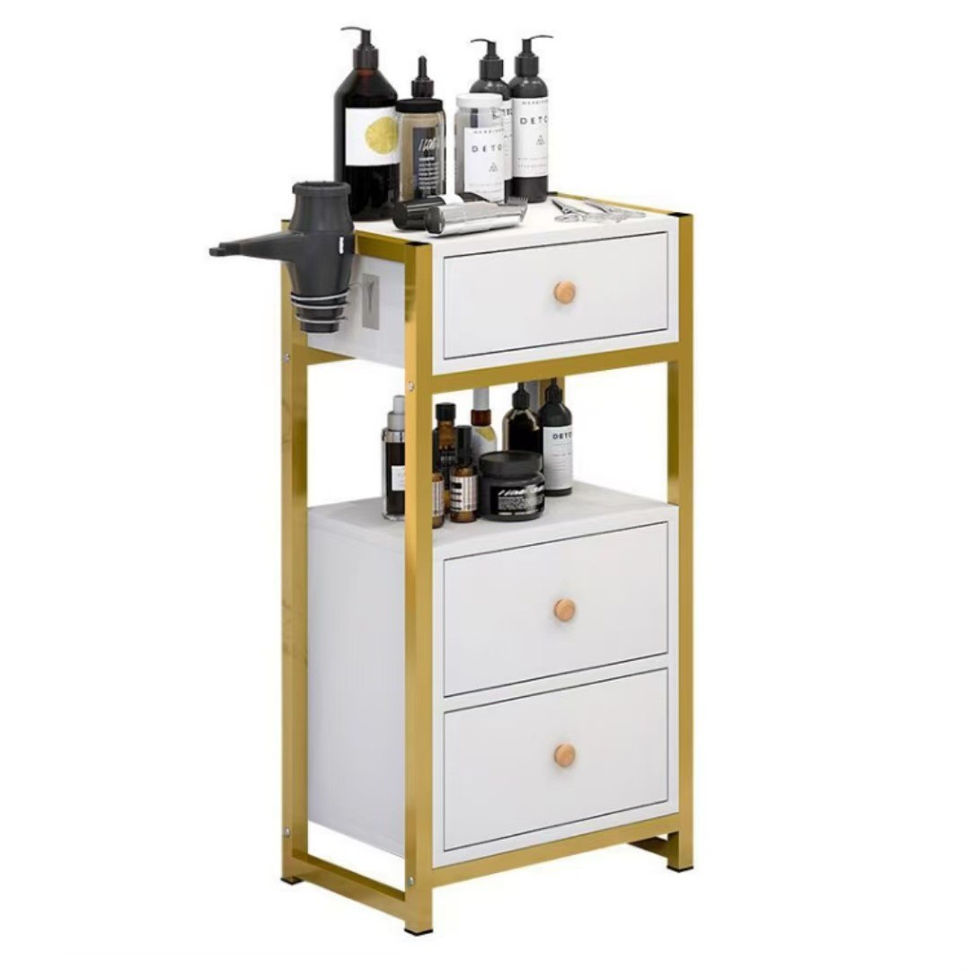 Salón de belleza estante multifuncional barbería armario de herramientas especial para herramientas de salón de belleza colocando armario de corte de pelo