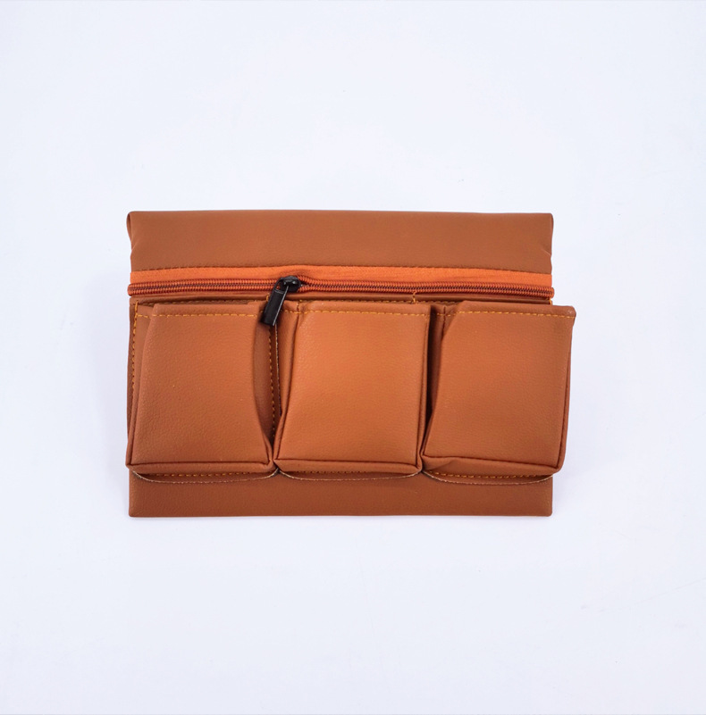 Car Window Storage Box Armrest Storage Bag Organizer Car Multifunctional Leather Storage Box Anti-Pressure