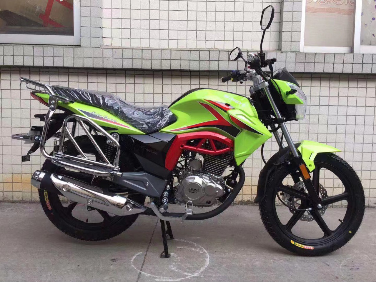 Guo Si E-injection puede ser licenciado Robinson segunda generación 150cc 169cc motocicleta de dos ruedas motocicleta de combustible