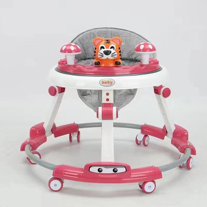 Bebé nuevo con empujador 6 - 18 meses cochecito infantil con música anti-rollback coche de disco
