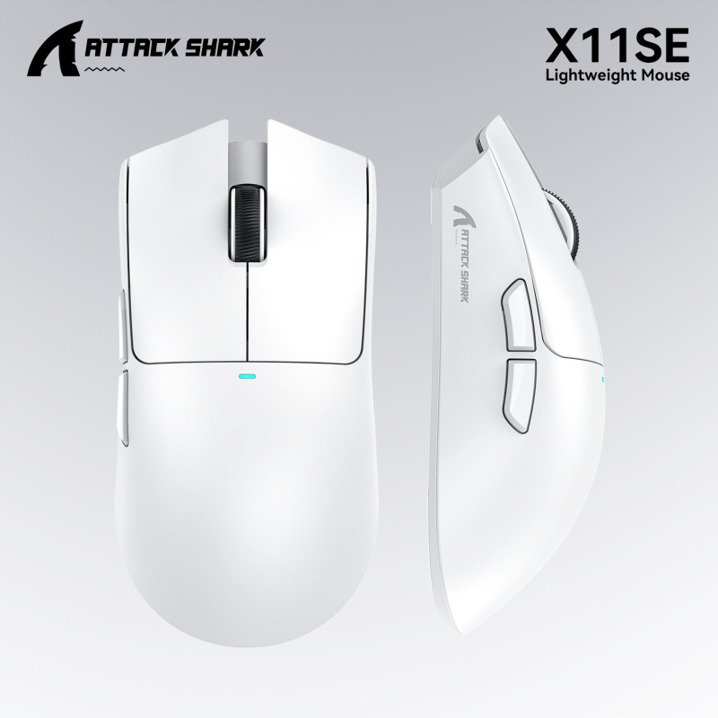 ATTACK SHARK アタックシャーク X11SE ワイヤレス Bluetooth マウス ゲーム eスポーツ 長寿命 3モード 軽量|undefined