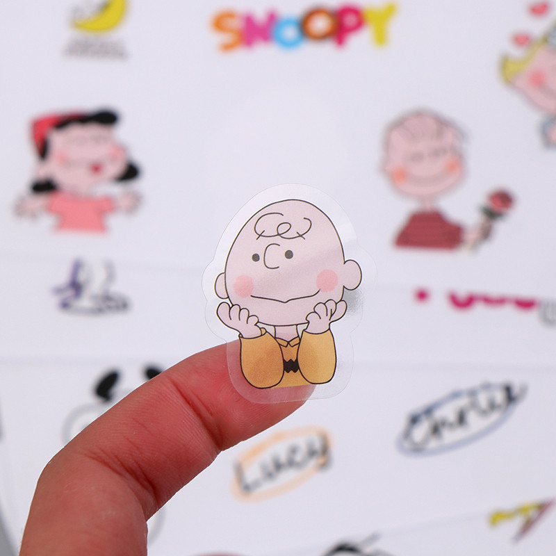 Source Manufacturer Customized Transparent Self-Adhesive Stickers Pvc Animation Stickers Customized Colorful Printed Coated Paper Labels