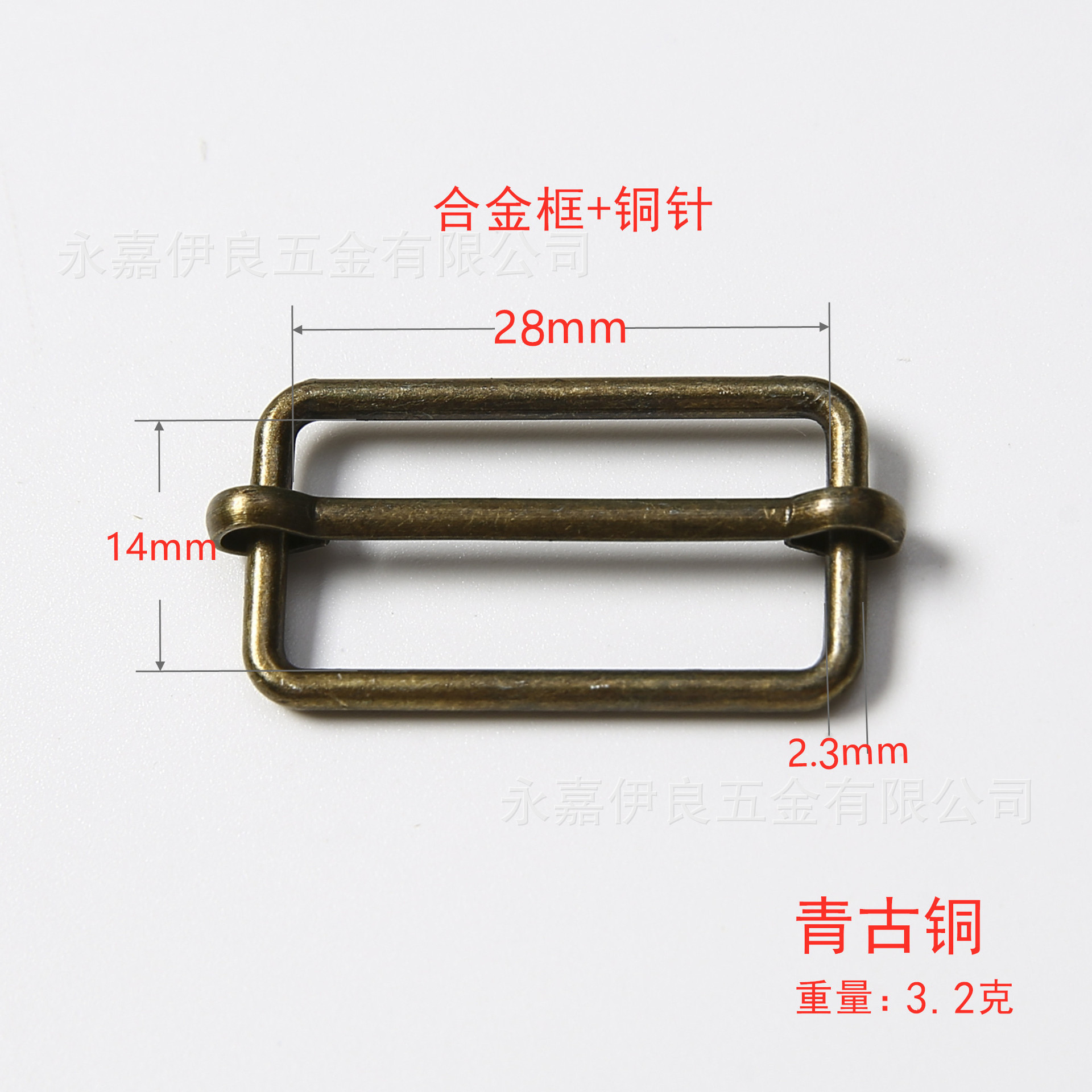 Venta directa de fábrica de hebillas metálicas en forma de D en stock, hebillas ajustables de acero inoxidable, nuevas hebillas de tracción, hebillas de tres niveles de cobre, hebillas de alambre de hierro. image 89