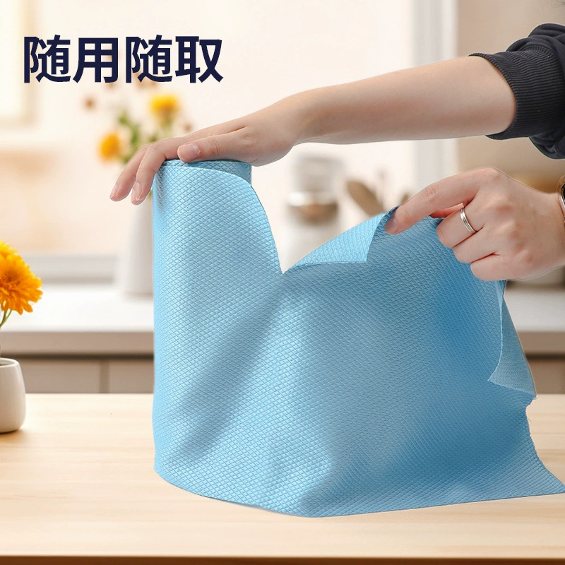 Кросс-бордер кухня рыбные чешуи, Dishcloth многофункциональная ленивая утолщенная, одно полотенце для уборки оптом хозяйство