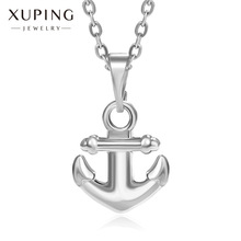 旭平首饰跨境个性项链饰品配饰男士合金十字架船锚挂件吊坠批发女