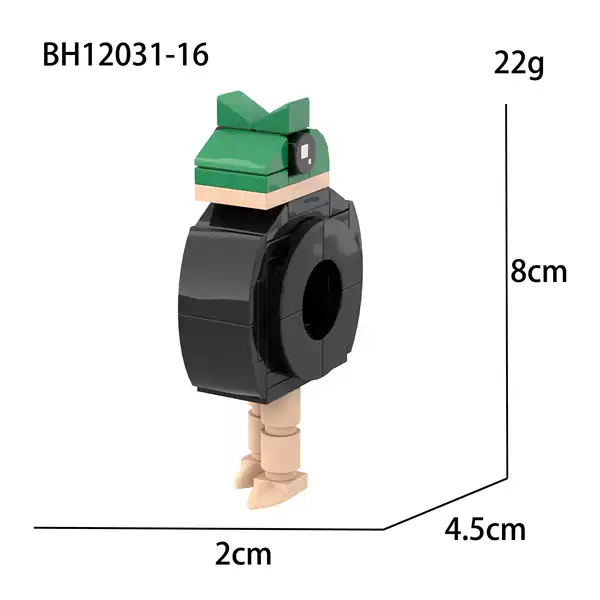 BH12031-16 wheel frog bag: 22g (for foreign trade export only, may not meet domestic product standards, do not shoot domestically or for sale)