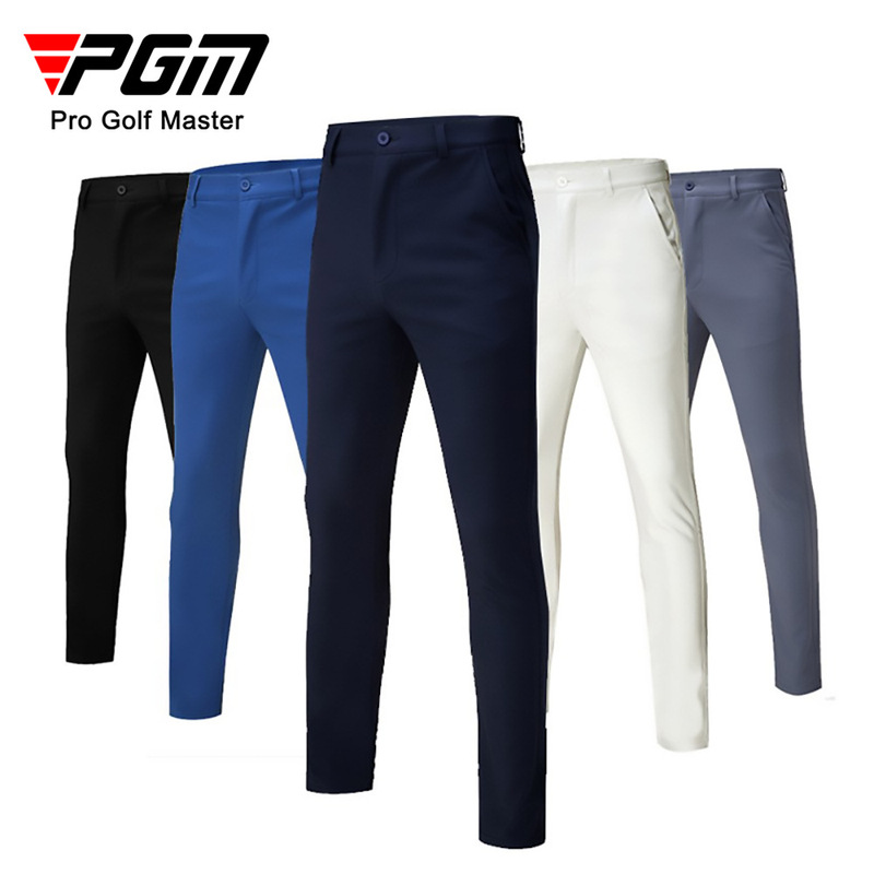 PGM men's autumn and winter plus velvet pants men's pants golf pants high elastic sports pants factory direct supply