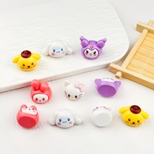 卡通diy树脂配件立体三丽鸥奶油胶手工发夹钥匙扣箱包吊坠材料批