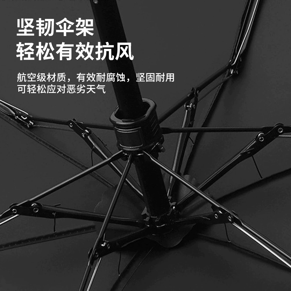 Small cards, UV handheld folding umbrella solar-powered, gradient, sun protection, UV protection