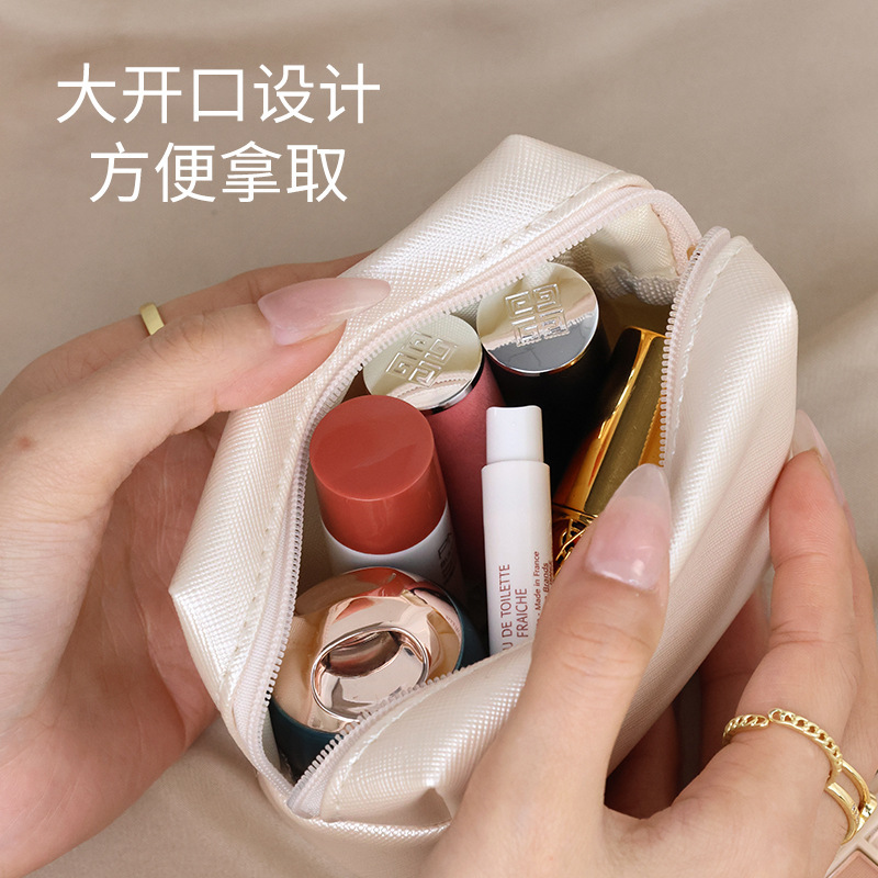 化粧バッグ女性携帯大容量洗面バッグ化粧品旅行軽贅沢高颜値防水口紅収納バッグ|undefined